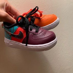 Toddler Air Force ones size 6c